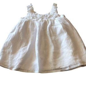 NWOT Children’s Place white dress flower details